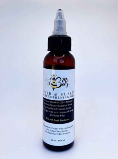 Ms Bee'z Beauty 2 oz. Hair & Scalp Strengthening OIl