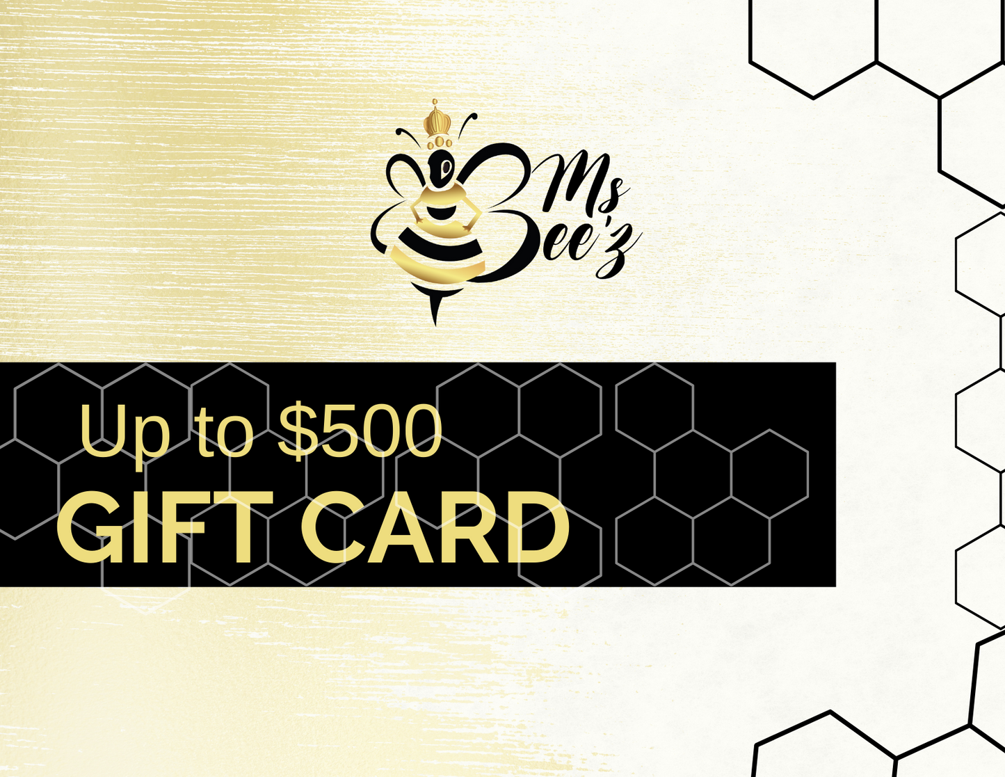 Ms Beez beauty e-gift card