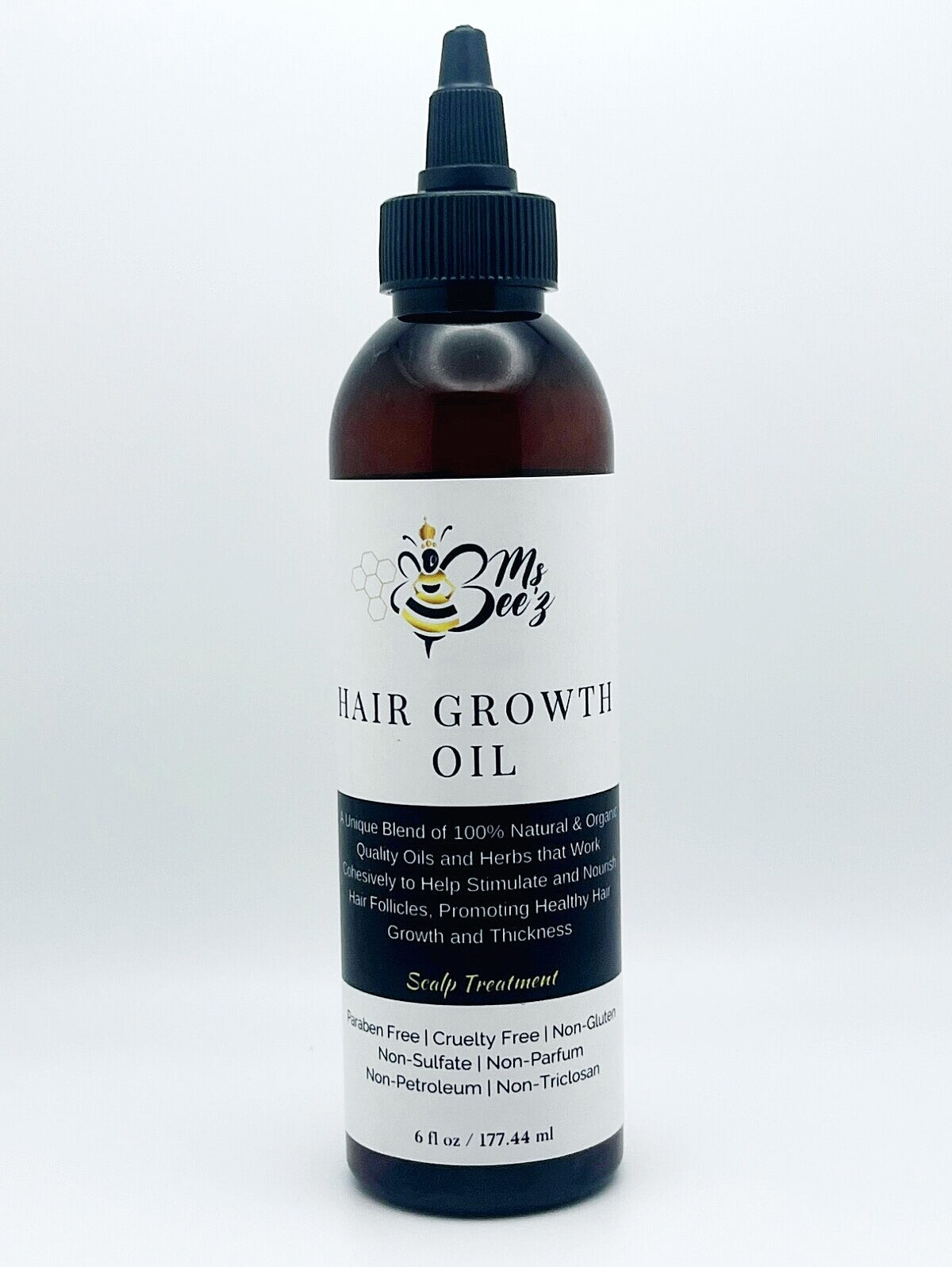 Ms Beez Beauty 6 oz hair growth oil